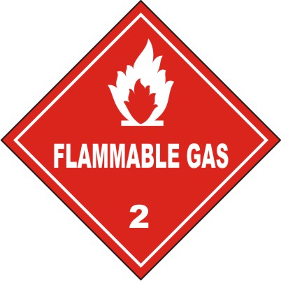 CLASS 2 : FLAMMABLE GAS 2