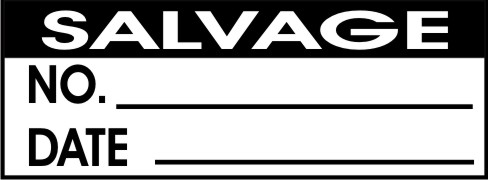 SALVAGE - NO., DATE