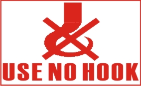 USE NO HOOK ( WITH HOOK SYMBOL )